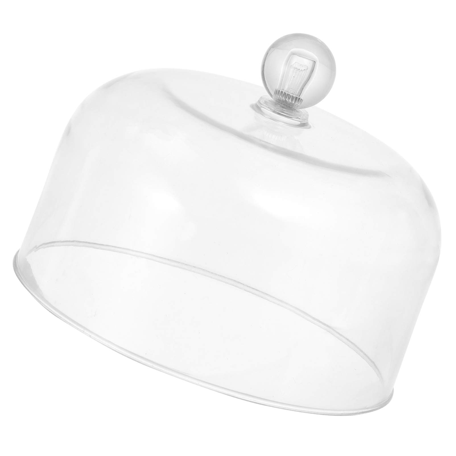 Plastic Cake Dome Cover - Round Transparent Cake Stand Protector for Dessert Display, Food Serving Tray & Pedestal Showcase | Perfect for Bakeries, Parties & Kitchen Storage