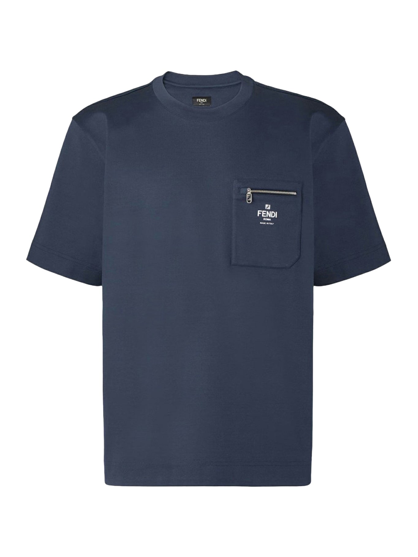 FENDI Roma Cotton T-Shirt for Men & Women | Premium Soft Comfortable Casual Tee | Perfect for Everyday Wear, Outings & Street Style Fashion
