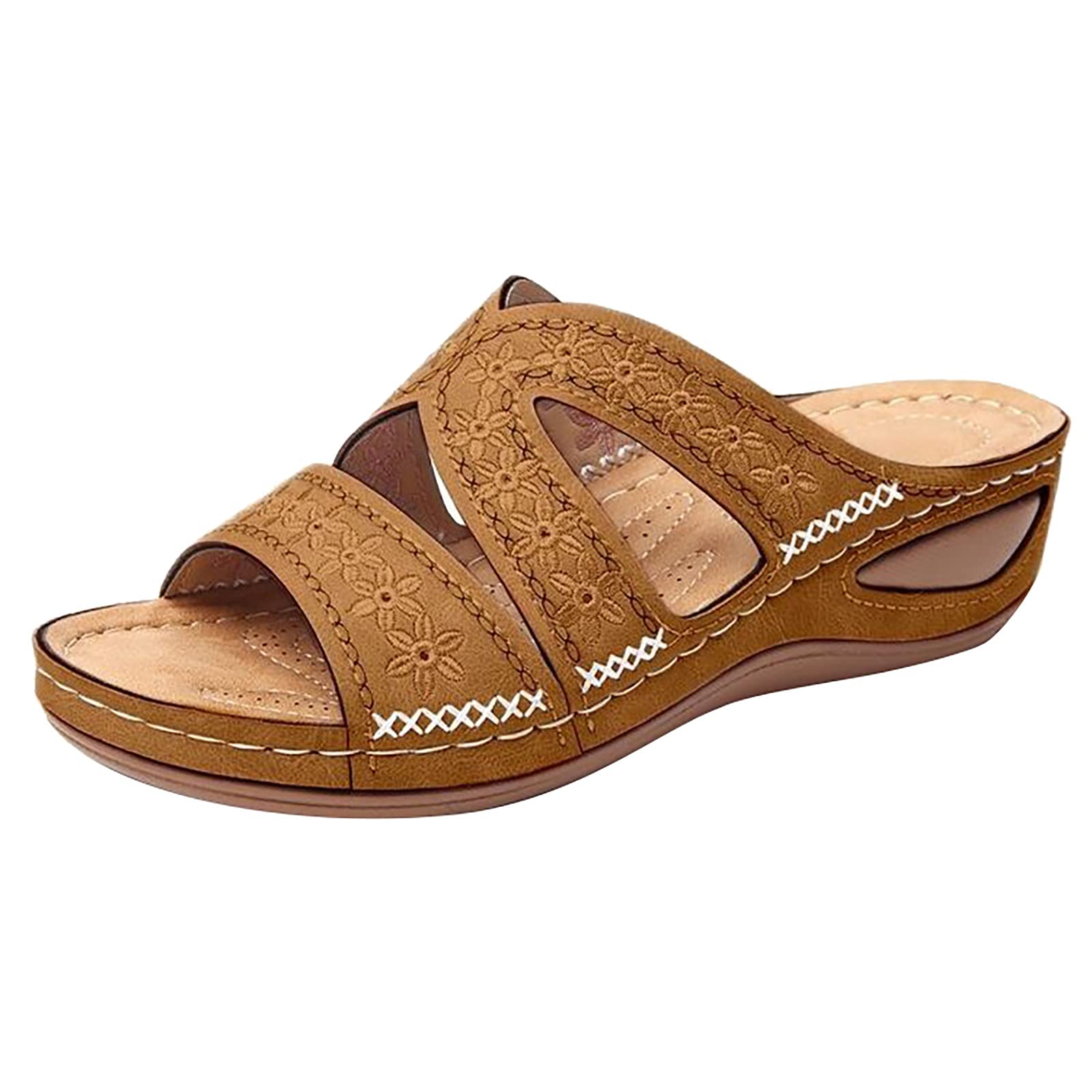 Vintage Women's Flip Flop Sandals - Comfortable Casual Summer Slippers for Ladies | Perfect for Beach, Poolside & Indoor Relaxation