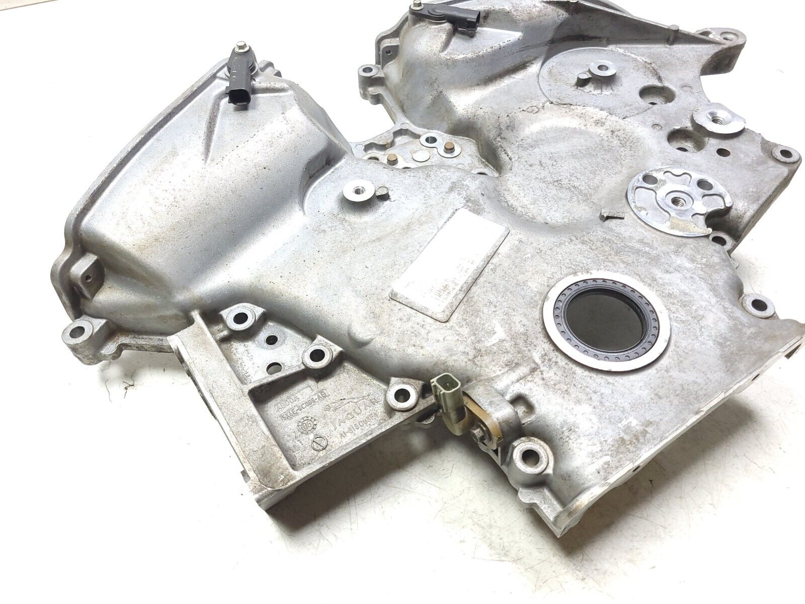 02 08 Jaguar X-Type Engine Timing Cover OEM 86k Miles - Replacement Part for Jaguar X-Type 2002-2008 Models - Perfect for Engine Repair & Maintenance