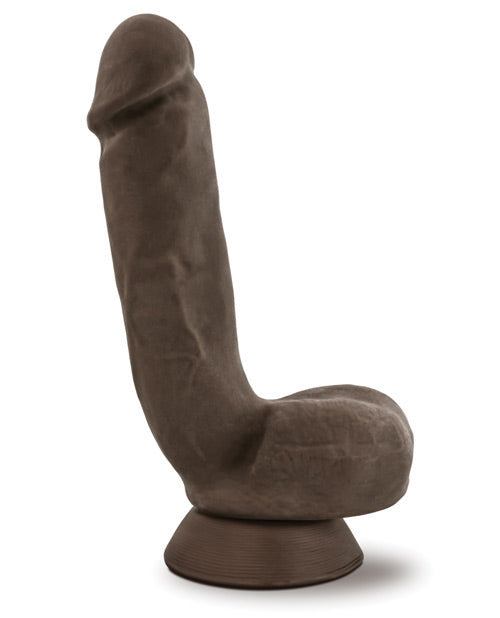 Au Naturel Jerome Dildo 8.75 Inch Chocolate Realistic Silicone Adult Toy for Couples & Solo Play - Perfect for Spicing Up Your Intimate Moments
