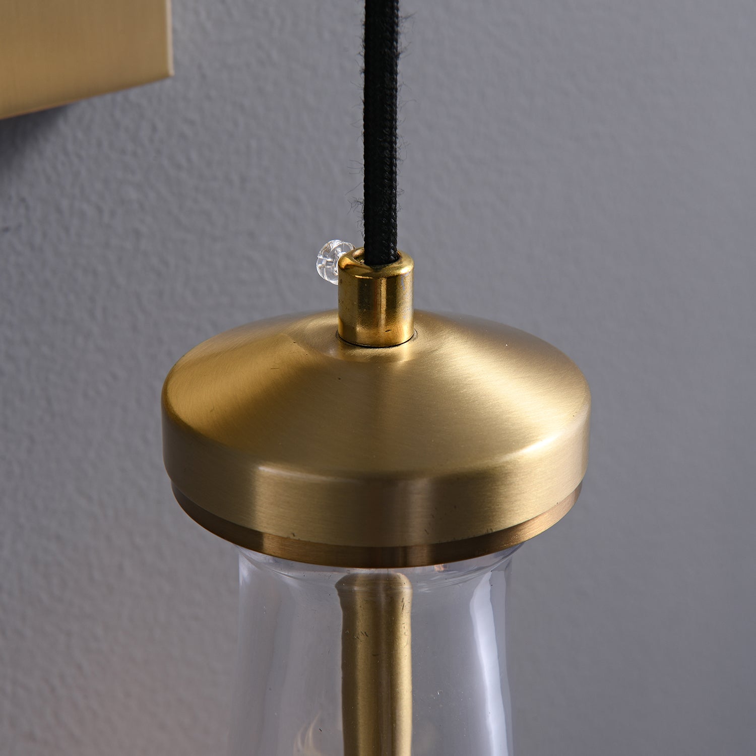 Leontine Modern Glass Wall Lamp - Sleek & Stylish Sconce Lighting for Living Room, Bedroom, or Hallway - Perfect for Ambient & Accent Lighting