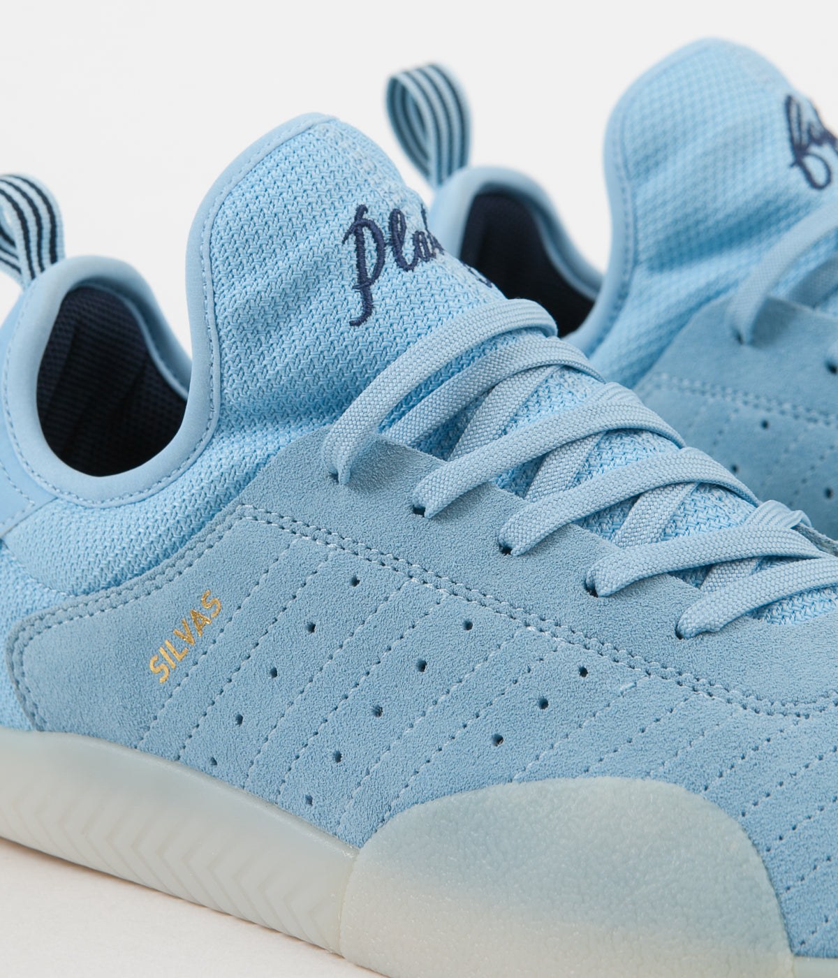 Adidas 3ST.003 'Miles Silvas' Sneakers - Clear Blue, Collegiate Navy & White Colorway | Men's Running Shoes for Jogging, Gym Workouts & Casual Wear