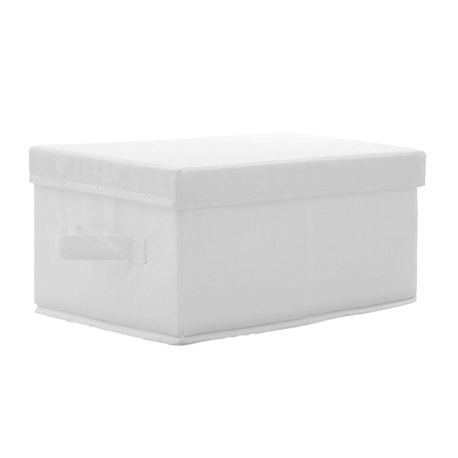 Foldable Oxford Storage Bins with Lids - Large Capacity for Wardrobe & Closet Organization