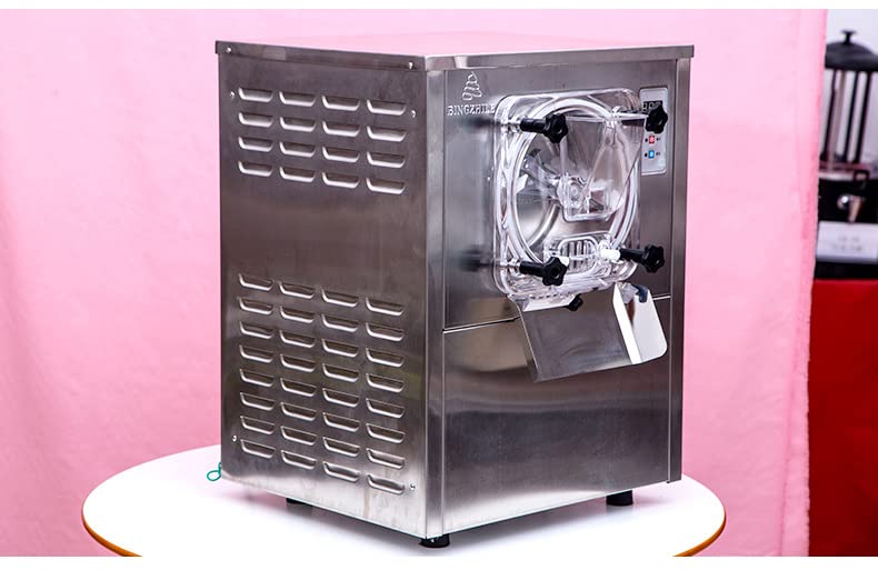 Commercial Hard Ice Cream Maker Machine 20L/Hour Stainless Steel Ice Cream Maker 220V for Restaurants, Cafes, and Ice Cream Shops – Perfect for High-Volume Production