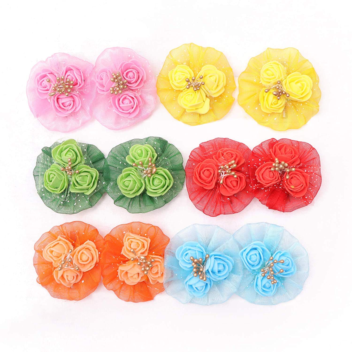 Shivarth Hair Grip Bobby Pins for Women - 12 Piece Multi-Color Set | Hair Accessories for Styling, Updos & Everyday Use | Beauty Essentials & Jewelry