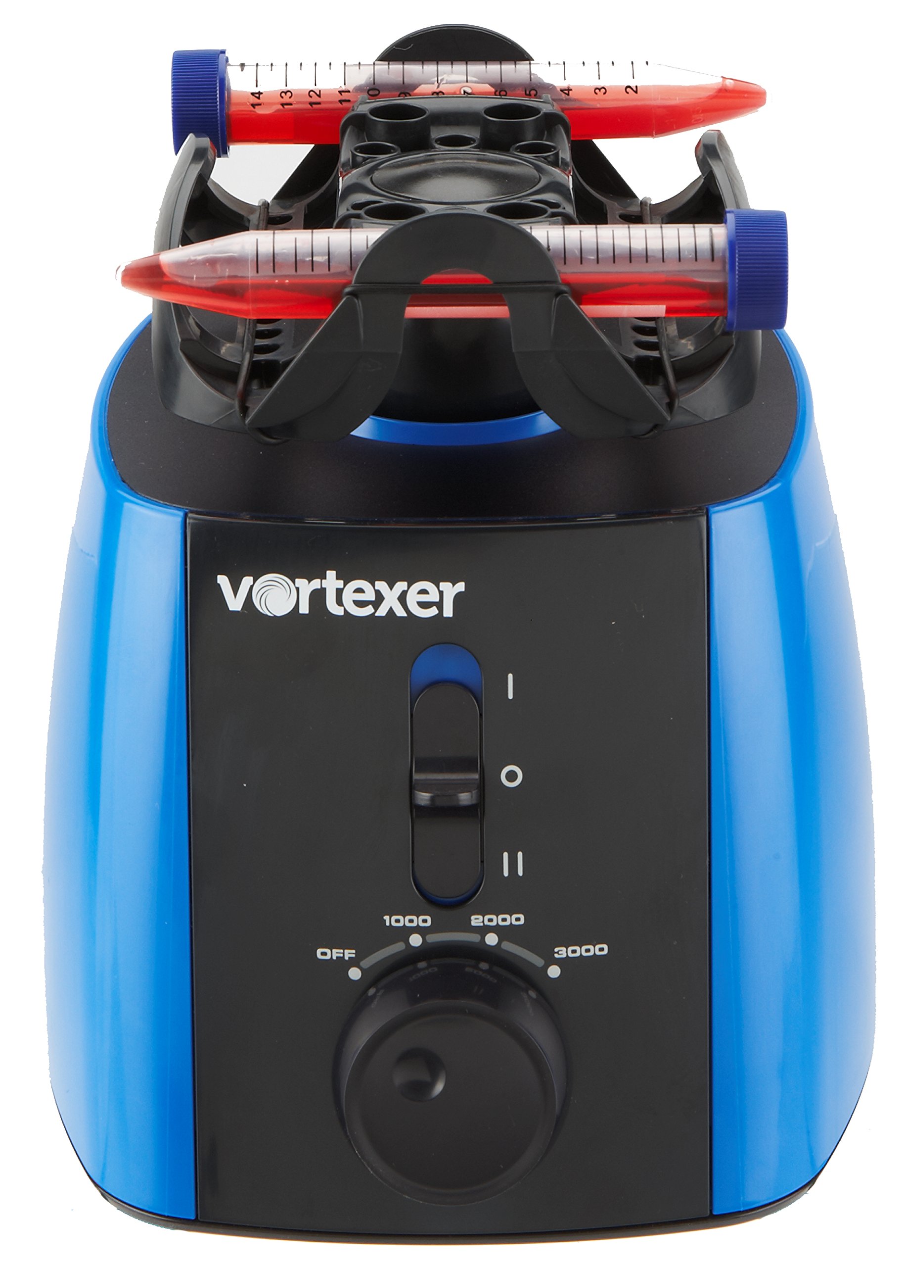 Heathrow Scientific HS120210 Vortex Mixer - 230V 40W Lab Shaker with AUS Plug (Blue) | Ideal for DNA, PCR, and Sample Mixing in Laboratories