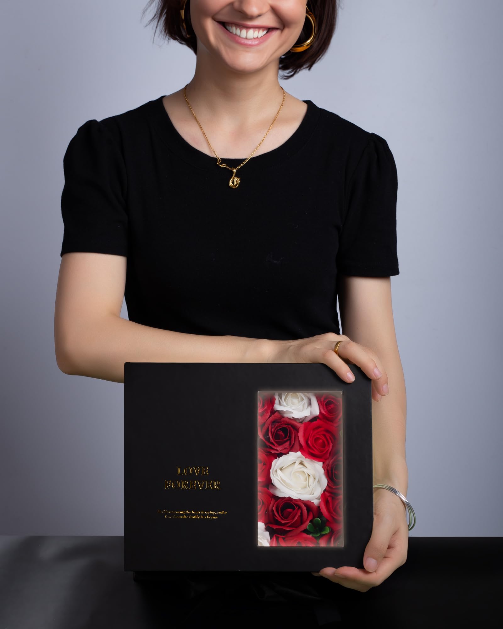 Luxury Money Pull Out Gift Box with Flowers & Ribbon - Elegant Cash Present Box for Birthday, Anniversary, Wedding - Perfect Gift for Wife, Girlfriend, Mother, Friend - Great for Surprise Parties & Special Occasions