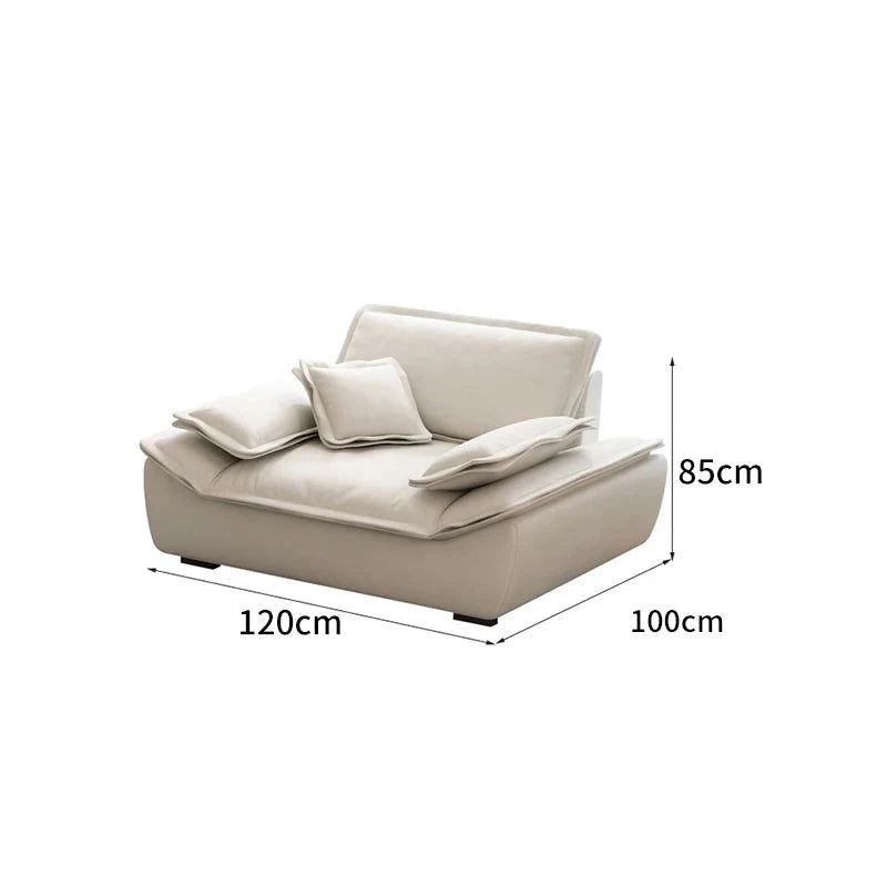 Luxury Comfort Lounge Sofa Set - Premium Fabric Upholstered Living Room Furniture for Relaxing & Entertaining