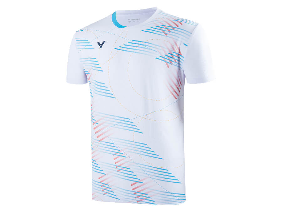 Victor T 30022A Men's Badminton Shirt - Breathable Quick-Dry Performance Shirt for Badminton, Tennis & Sports - Ideal for Training, Matches & Outdoor Activities