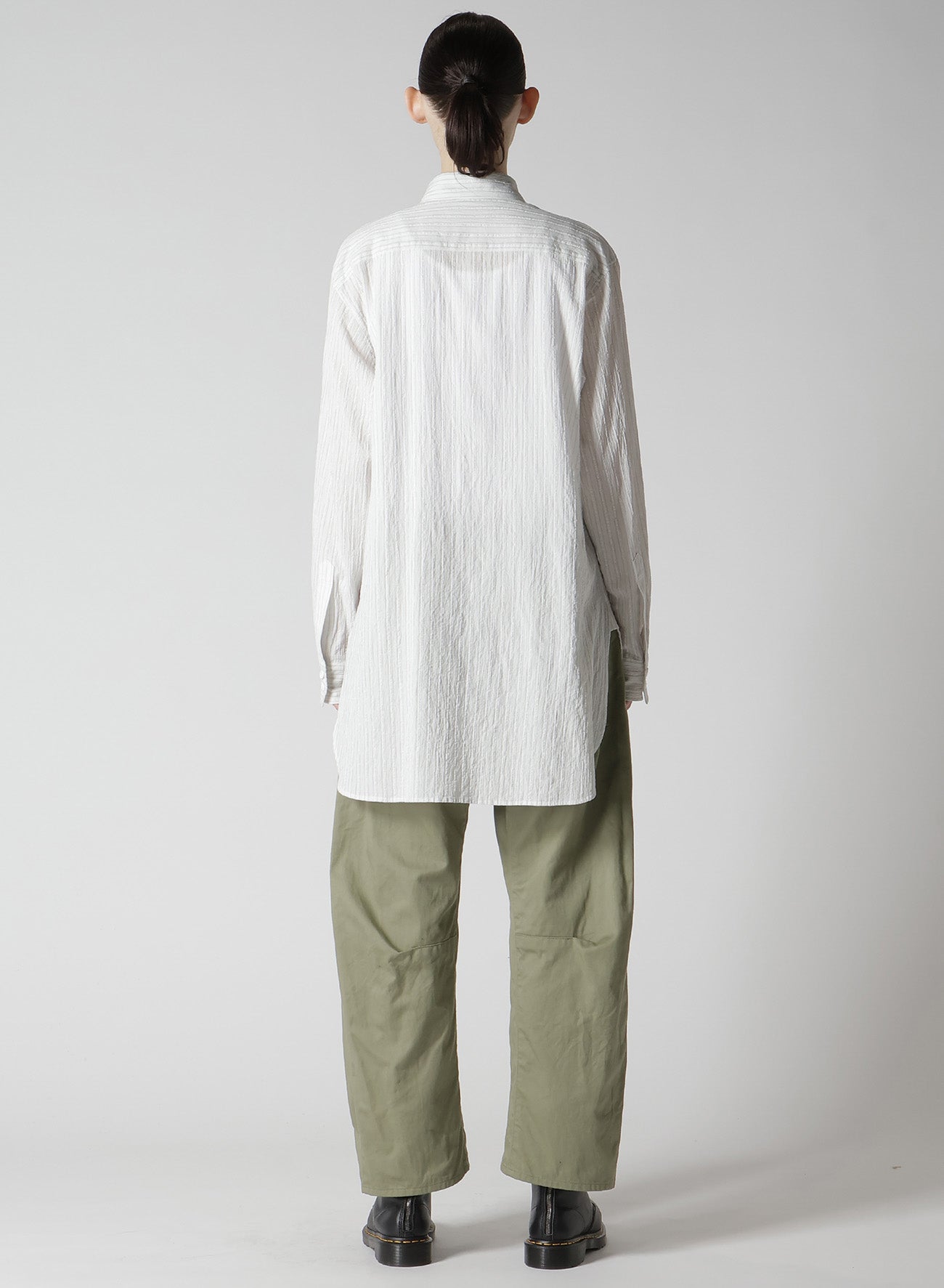 Stylish Cotton Voile Untrimmed Frill Stripe Blouse for Women - Perfect for Casual Outings, Office Wear & Summer Fashion