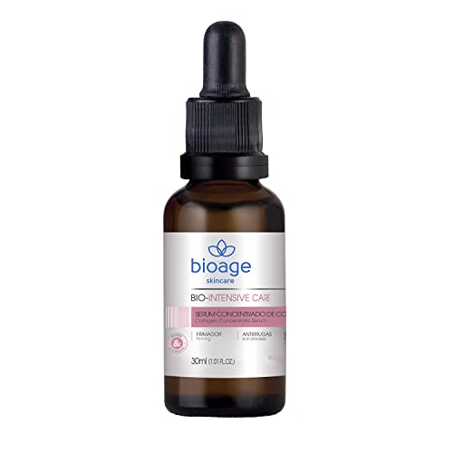 Bioage Skincare Solutions - Hyaluronic Acid & Collagen Serum for Face, Anti-Aging Moisturizer with Vitamin C & E - Hydrates, Plumps & Reduces Wrinkles - Perfect for Night Routine & Dry Skin Care
