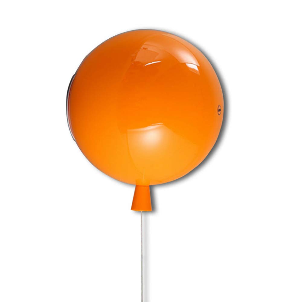 Colorful Acrylic Balloon Wall Lamp Sconce - Warm LED Lighting Fixture for Living Room, Bedroom, Nursery & Restaurant Decor (Multiple Colors/Sizes) | Perfect for Kids' Rooms, Aisle Lighting & Cozy Ambiance