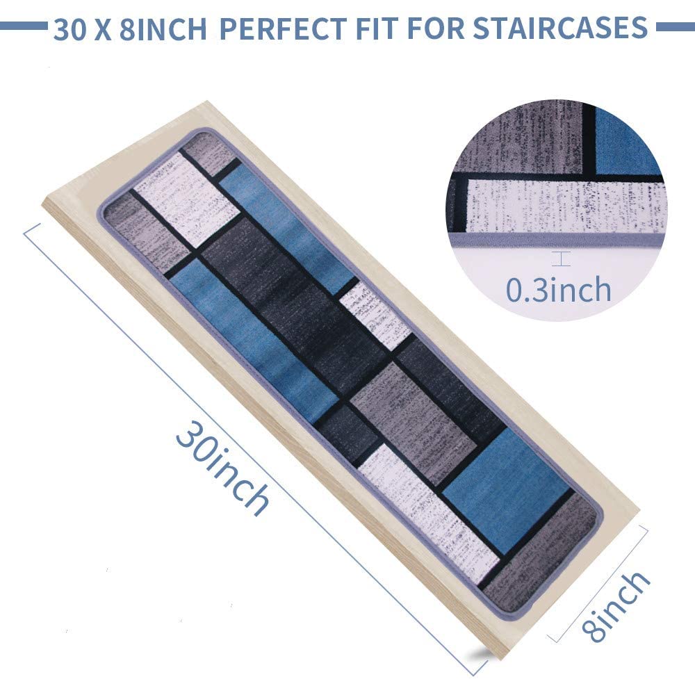 Non-Slip Stair Treads for Wooden Steps - 15 PCS 8
