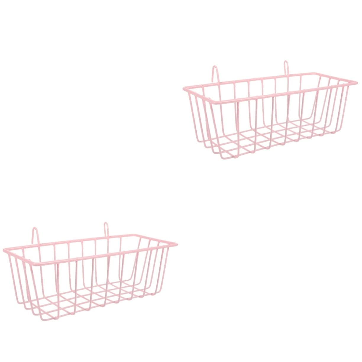 2PCS Metal Rabbit Hay Feeder - Hanging Hay Rack for Hamster, Bunny & Chinchilla | Durable Wrought Iron Hay Holder for Cage & Hutch | Perfect for Small Pet Toilet Training & Feeding Station