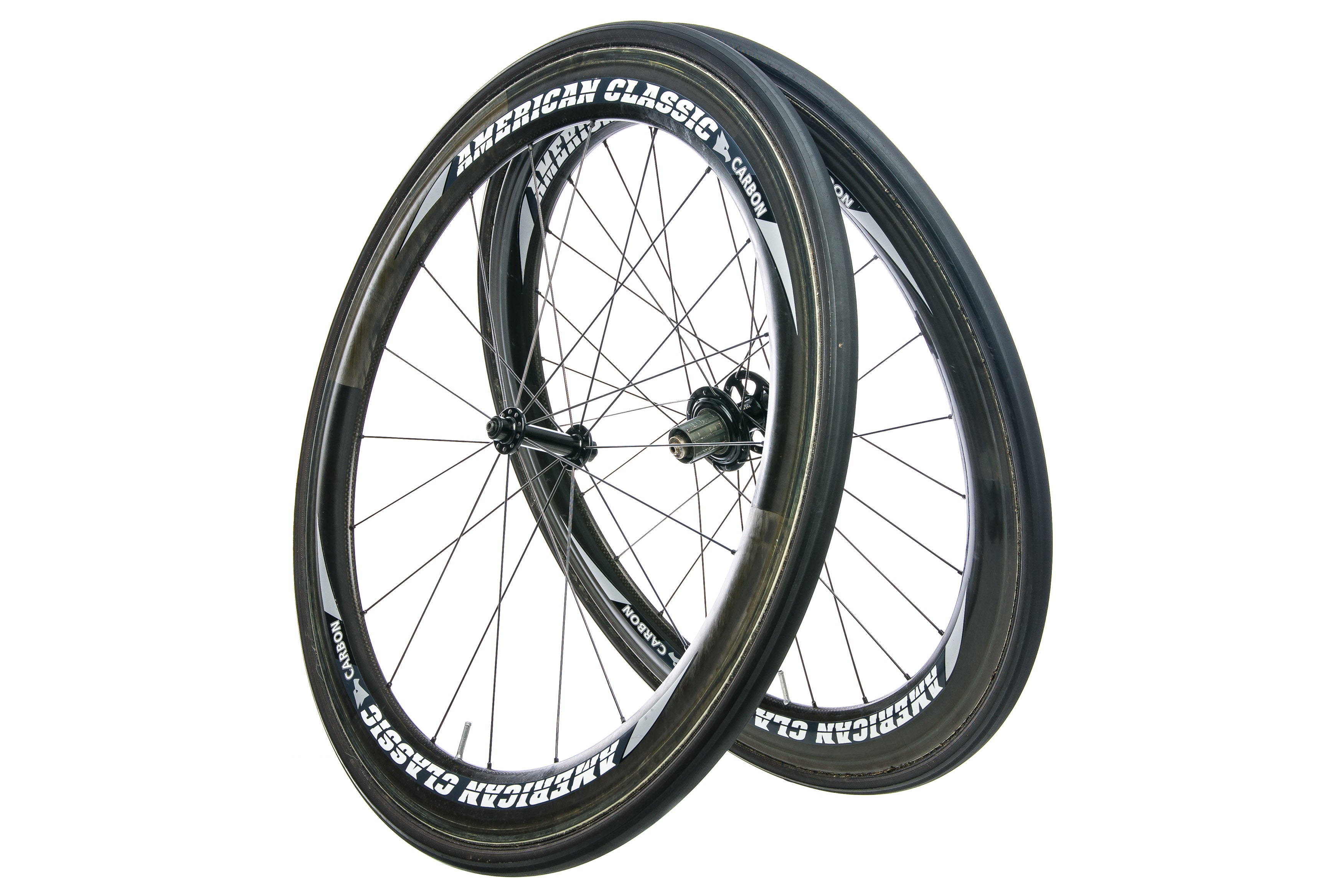 Premium American Classic Carbon Tubular 700c Wheelset - Lightweight Racing Bike Wheels for Road Cycling & Competitive Triathlons