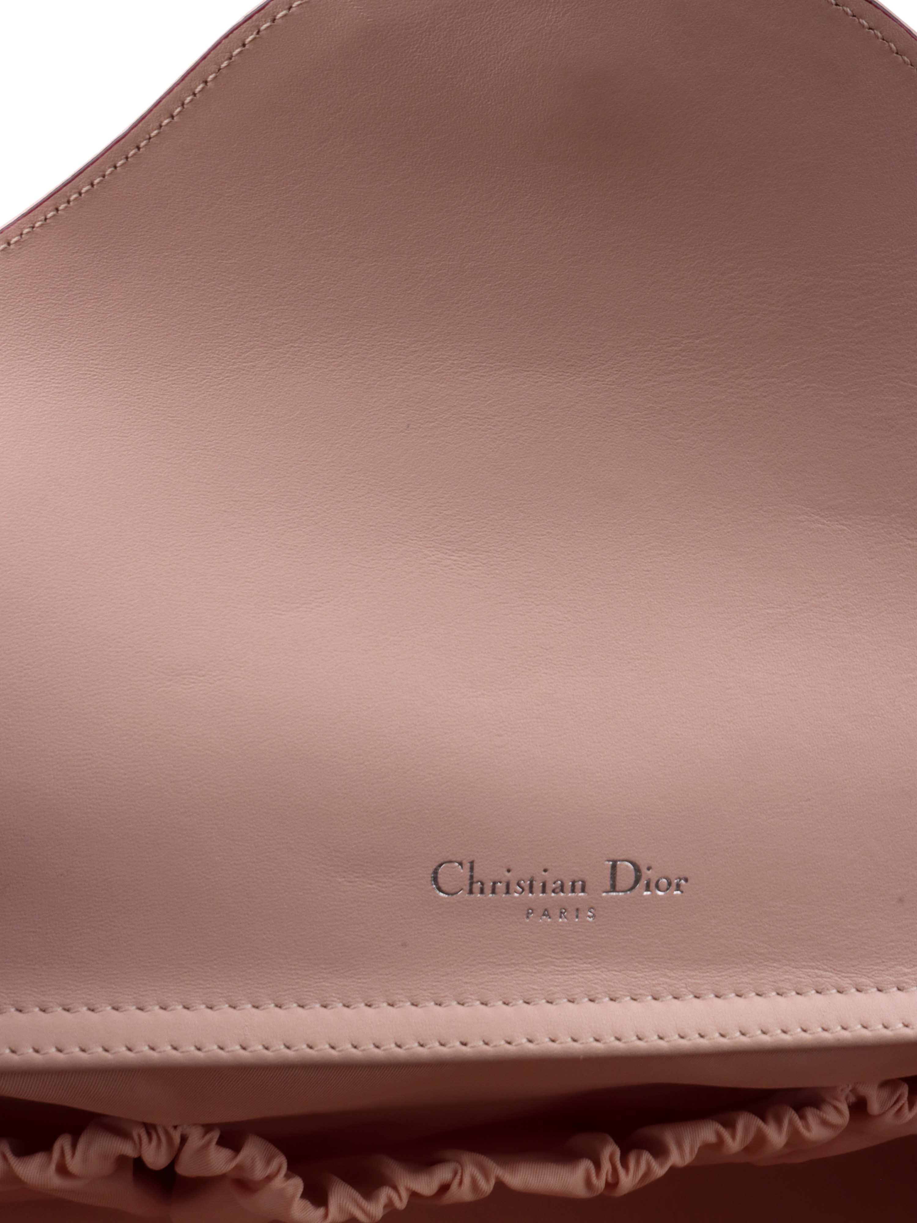 Dior Pink Leather Diaper Tote Bag - Stylish & Spacious Designer Baby Bag for Moms, Perfect for Travel, Shopping & Everyday Use