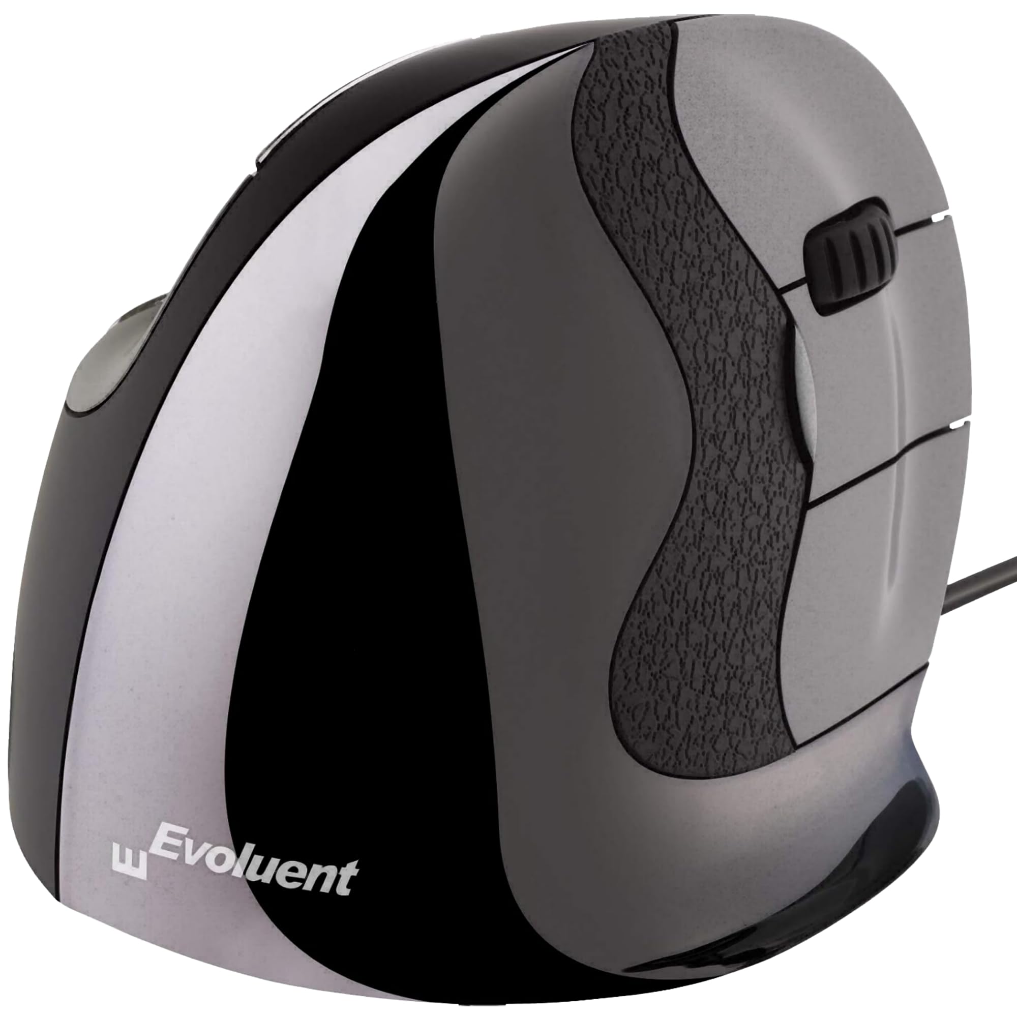 Evoluent VerticalMouse VMDM Right-Handed Ergonomic Wired Mouse - Original Brand Since 2002 - Perfect for Office Work, Computer Use & Reducing Wrist Pain