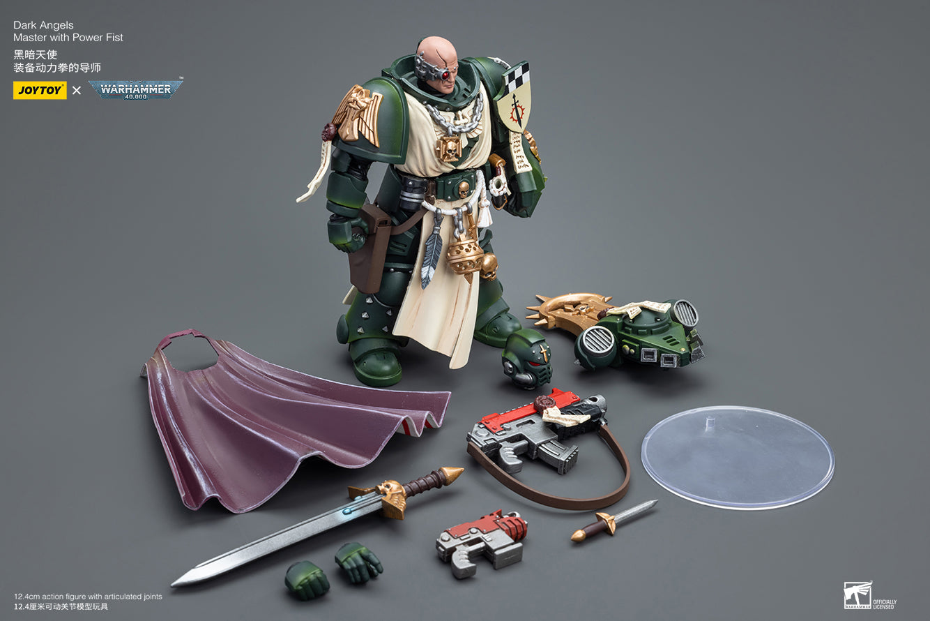1/18 JOYTOY Warhammer 40K Action Figures - Ultramarines & Dark Angels Space Marines Collectible Model for Display, Gaming & Warhammer 40K Battle Scenes