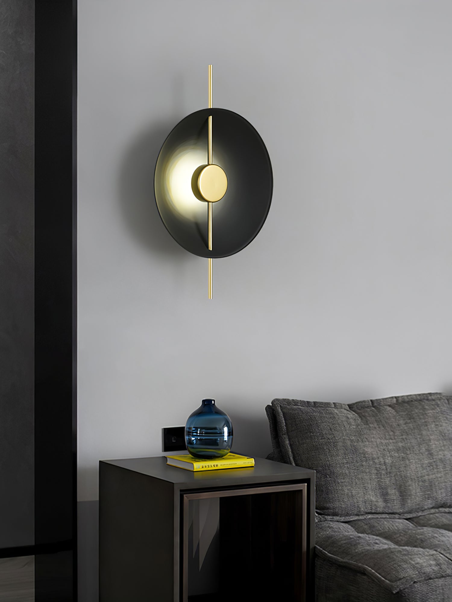 Sunspot Sconce Wall Light - Modern LED Wall Sconce for Bedroom, Living Room & Hallway - Dimmable Indoor Lighting Fixture with Adjustable Arms - Perfect for Ambient and Accent Lighting