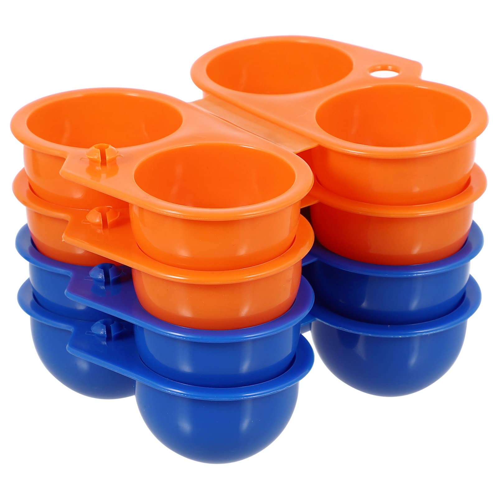 SOLUSTRE 2-Pack BPA-Free Plastic Egg Storage Containers - Portable Egg Carrier Case for Camping, Hiking, Travel & Outdoor Adventures - Compact Design Keeps Eggs Fresh - Perfect for RV Trips, Breakfast On-The-Go & Emergency Food Storage - Great for Beach Picnics, Backpacking, Road Trips & Outdoor Cooking - Essential for Kitchen, Camping Gear, Travel Accessories & Emergency Kits - Ideal for Meal Prep, Family Outings & Survival Kits