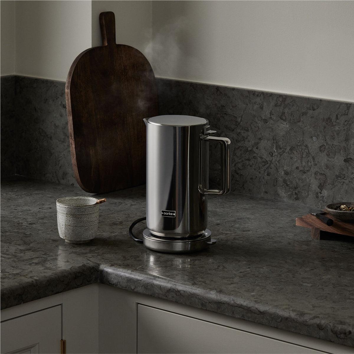 Aarke AK A1254 1.2L Stainless Steel Electric Kettle - Fast Boiling for Coffee, Tea & Instant Meals | Perfect for Home, Office & Dorm Use