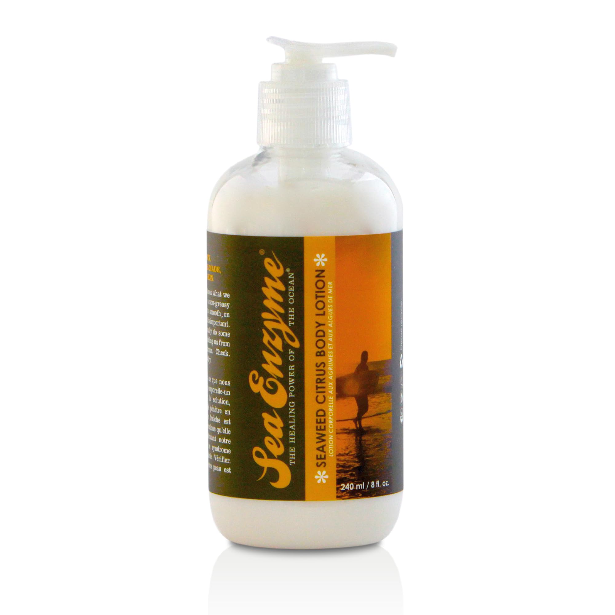 Organic Seaweed & Citrus Body Lotion - Hydrating & Nourishing Moisturizer for Dry Skin - Perfect for Daily Use & Spa Days