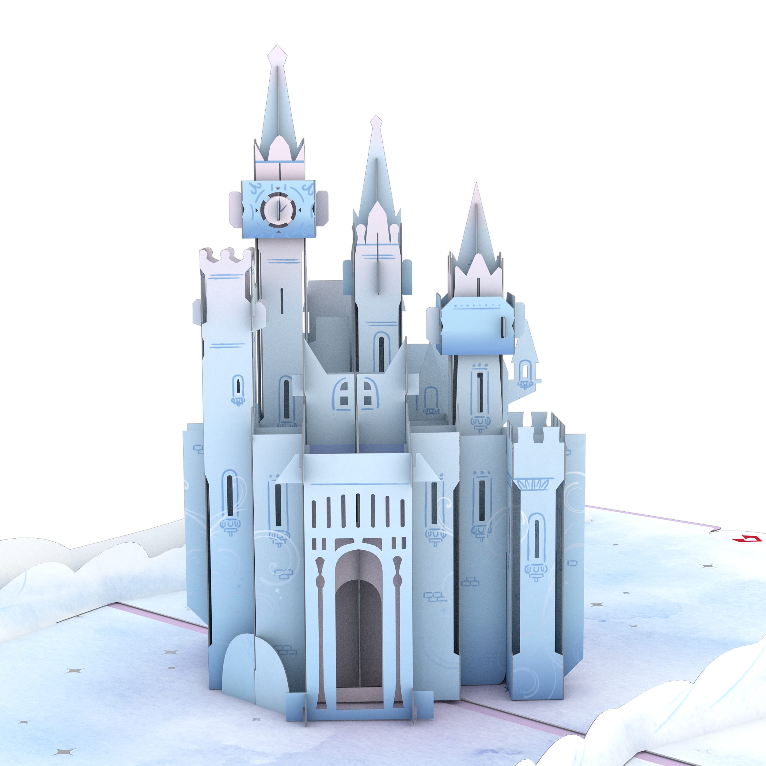 Lovepop Disney Cinderella's Castle 3D Pop-Up Greeting Card - Perfect for Birthdays, Anniversaries & Special Occasions | Magical Gift for Disney Fans & Collectors