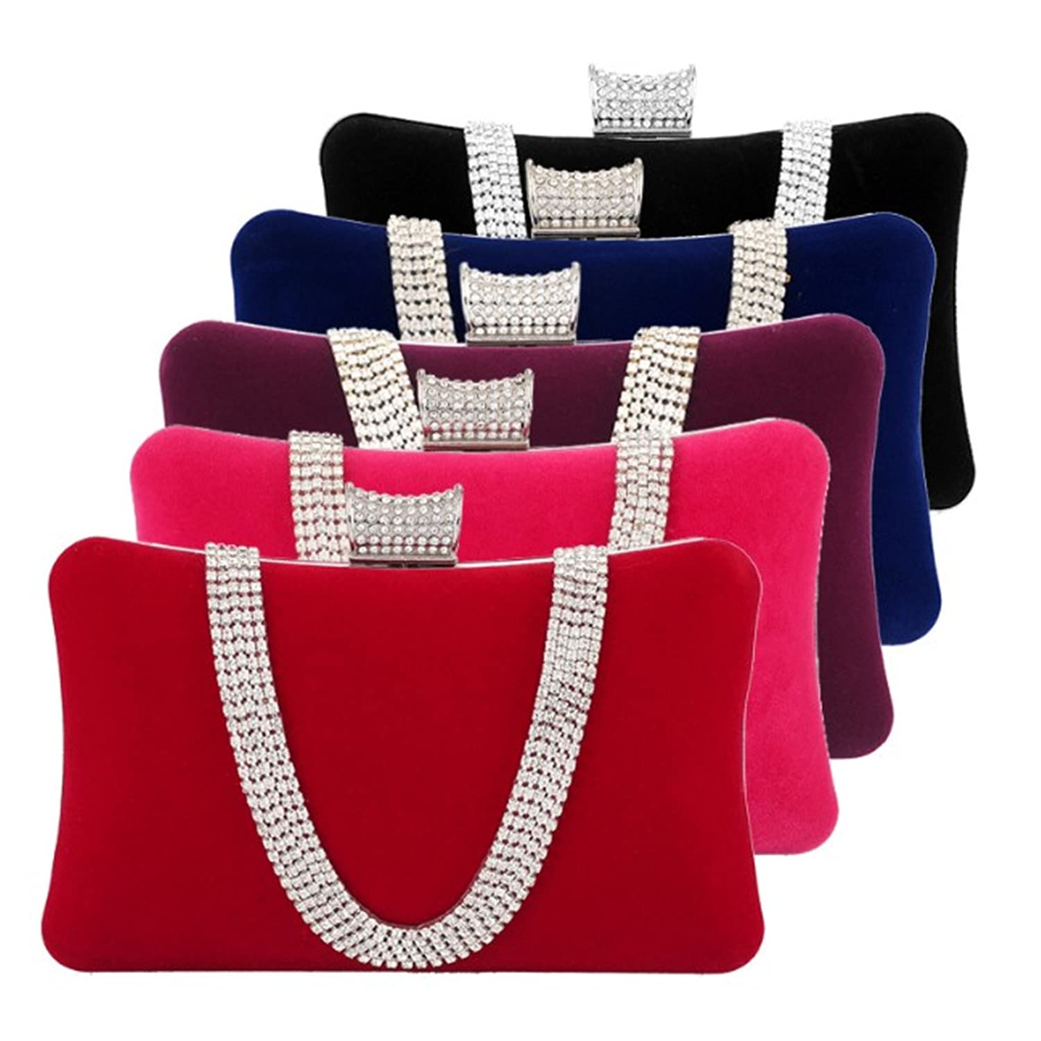 Elegant Glitter Envelope Evening Bag Clutch Purse for Women - Wedding, Prom, Party Crossbody Handbag | Perfect for Formal Events, Date Nights & Special Occasions