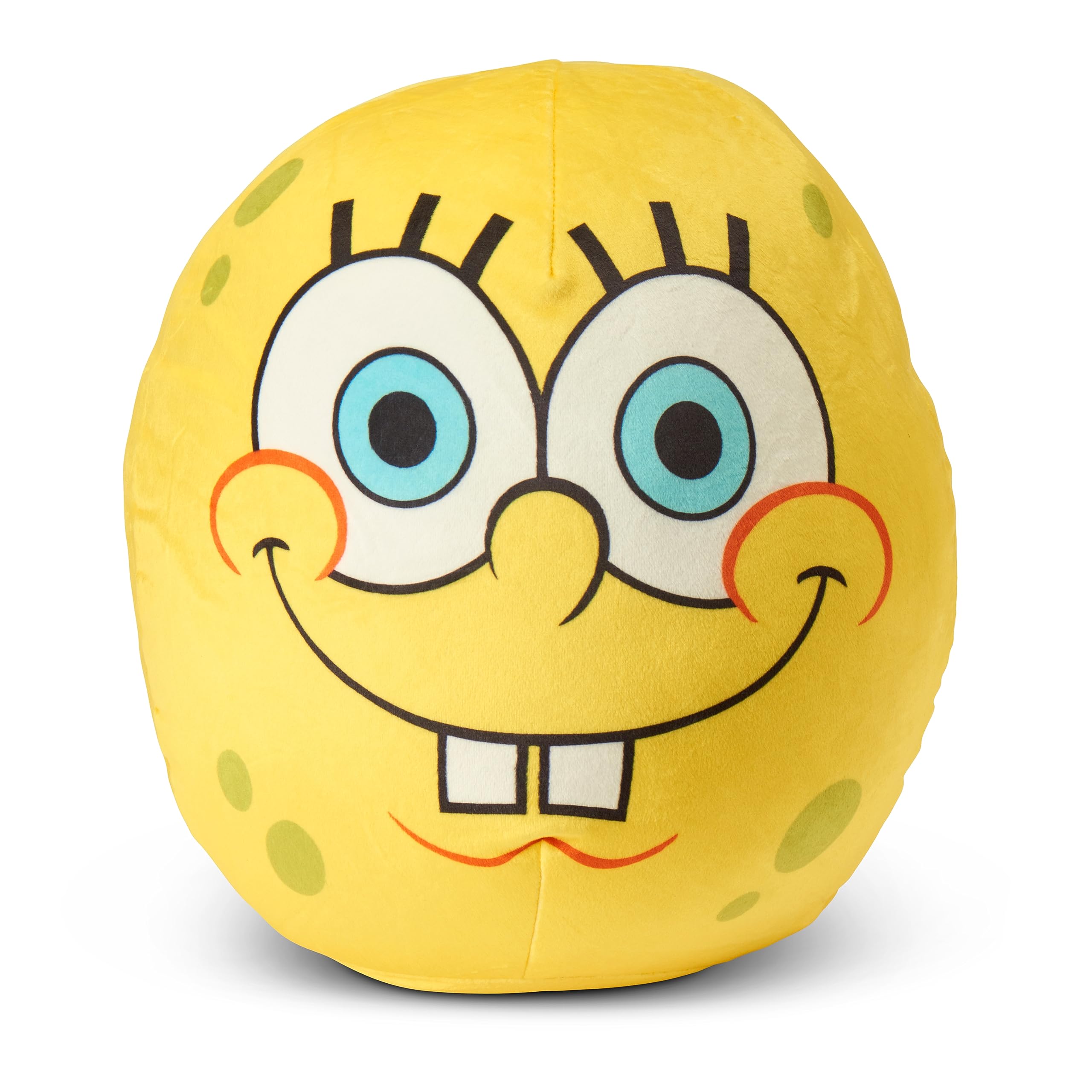 Northwest 11-Inch Cloud Pillow - Ultra Soft SpongeBob SquarePants Plush Pillow for Kids & Adults - Perfect for Bedroom Decor, Lounge Comfort, and Gift Giving