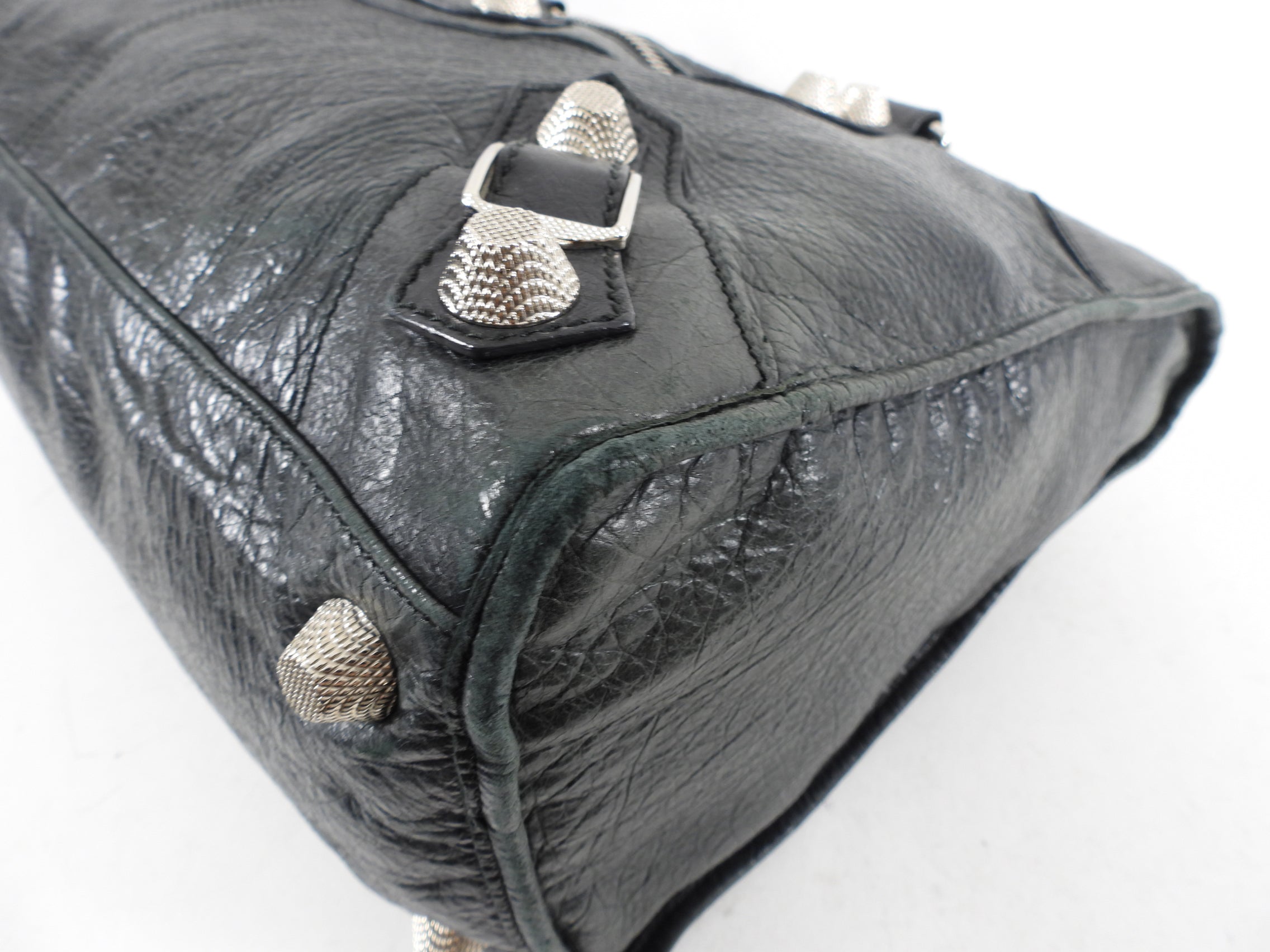 Balenciaga Black Leather Giant 21 Work Bag for Women | Luxury Designer Handbag for Office, Travel & Everyday Use