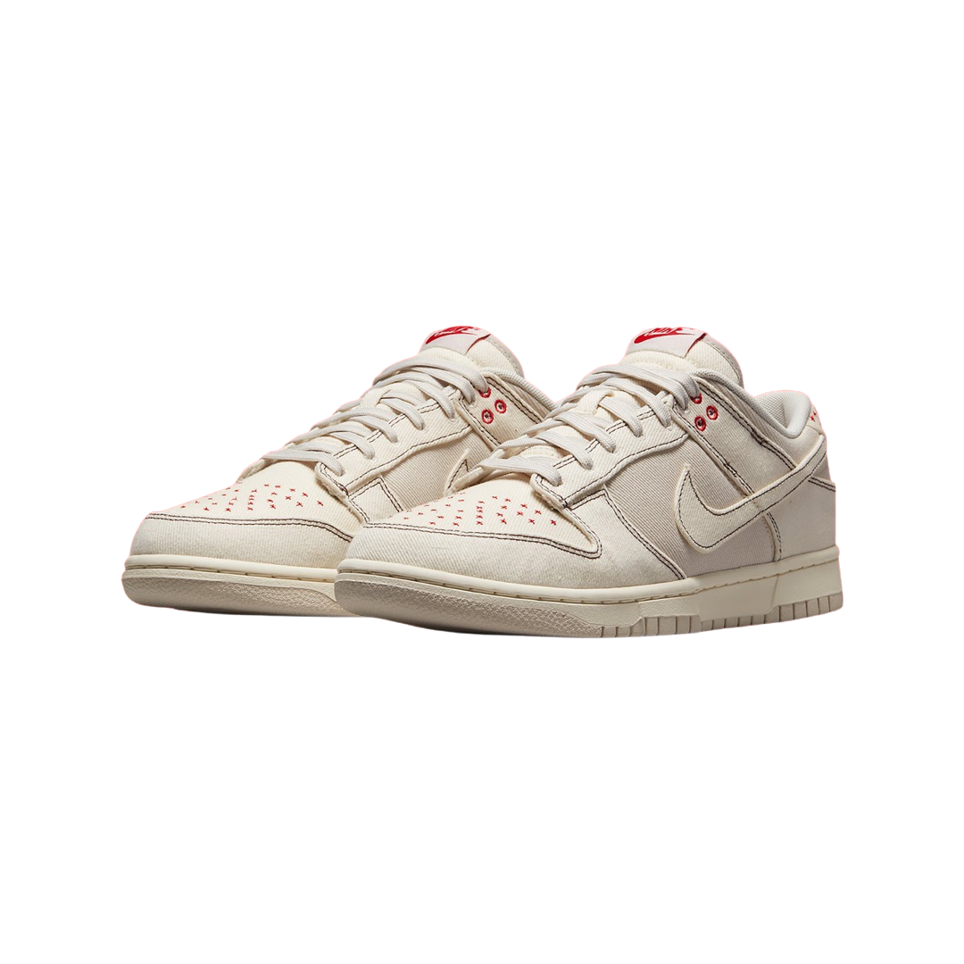 Nike Dunk Low Sashiko Light Orewood Brown Sneakers - Men's Casual Shoes for Streetwear & Everyday Wear | Perfect for Urban Fashion & Comfortable Walking