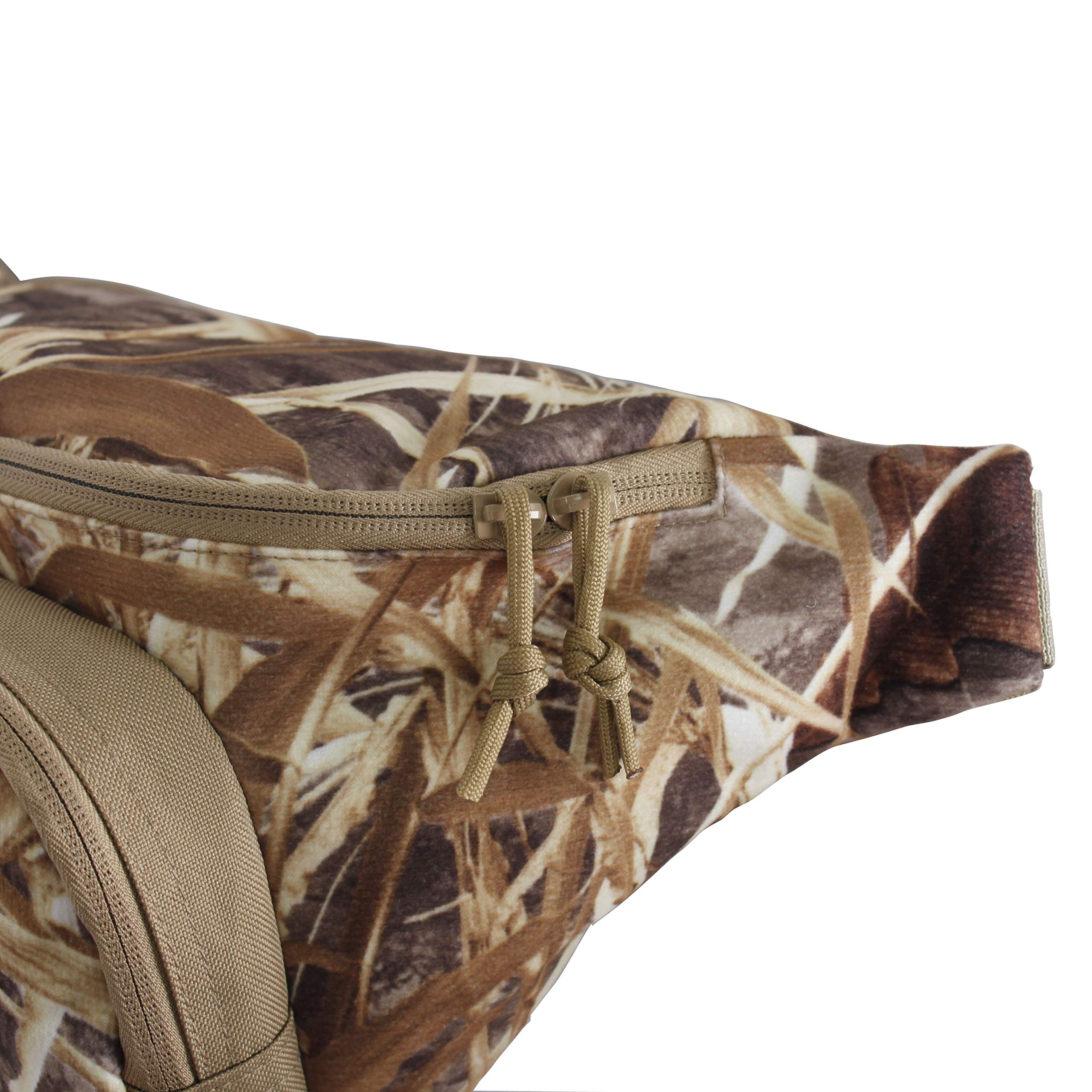 AUSCAMOTEK Hunting Fanny Pack for Men - Camouflage Waist Bag with Dry Grass Camo Design | Perfect for Hunting, Hiking, and Outdoor Adventures