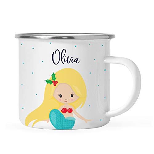 Blonde Holiday Mermaid