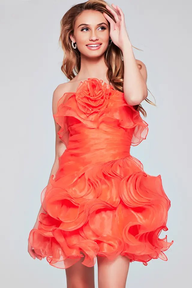 Jovani 40144 Women's Elegant Cocktail Party Dress - Perfect for Evening Events, Prom, Wedding Guest & Special Occasions