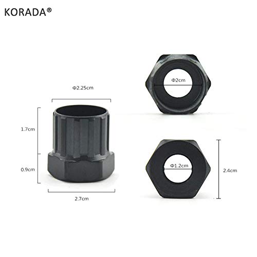 KORADA Professional Mountain Bike Repair Tool Kit - Chain Removal, Bracket Remover, Freewheel Remover & Crank Puller - Complete Bicycle Maintenance Set for Road & MTB Cycling - Perfect for Trail Repairs & Home Workshop Use