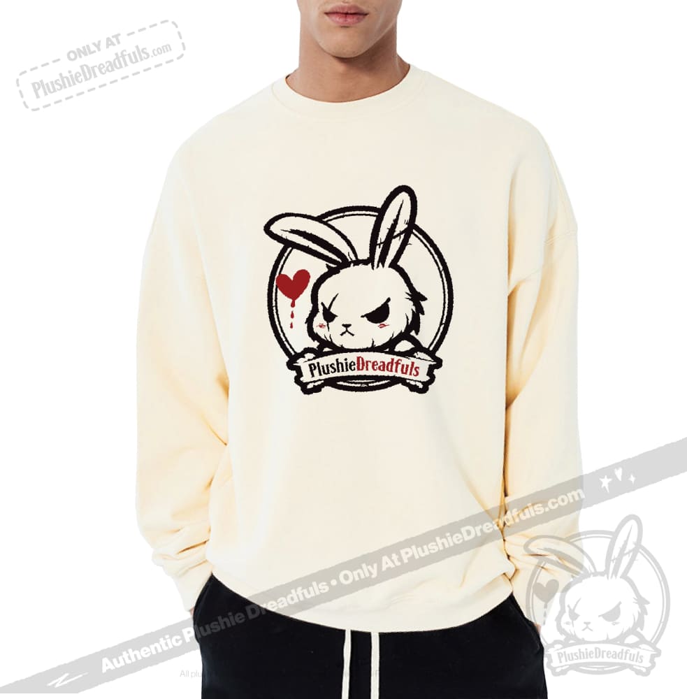 Plushie Dreadfuls Logo Sweatshirt - Soft Cotton Hoodie for Anime & Kawaii Fashion Fans - Perfect for Cosplay, Conventions & Casual Wear