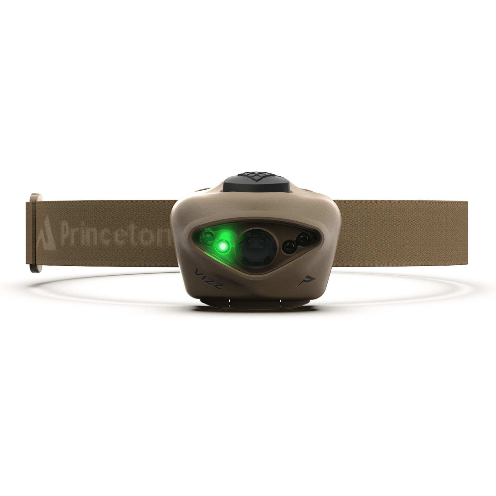 Princeton Tec Vizz 550 RGB Headlamp - 550 Lumens Ultra Bright LED Light with 33 Hours Runtime - Perfect for Camping, Hiking, Running & Outdoor Adventures