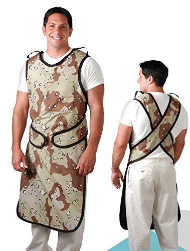 Radiation Protection X-Ray Lead Apron for Men - 0.50mm LE Surgical Front Shield, Medium Size in Neon Pink | Ideal for Medical Procedures, Dental X-Rays & Radiology Safety