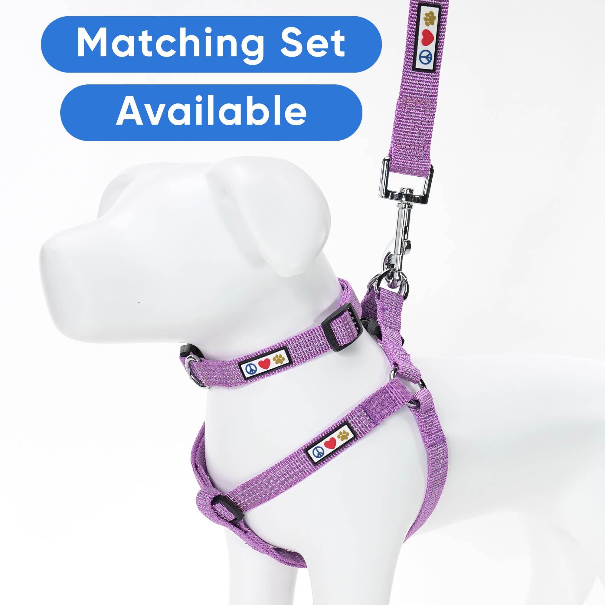 Pawtitas 6 FT Reflective Dog Leash with Comfortable Handle - Heavy Duty Pet Training Lead for Medium Dogs, Highly Visible Safety Threads (Also Available in 4 FT) - Perfect for Night Walks, Jogging & Outdoor Adventures