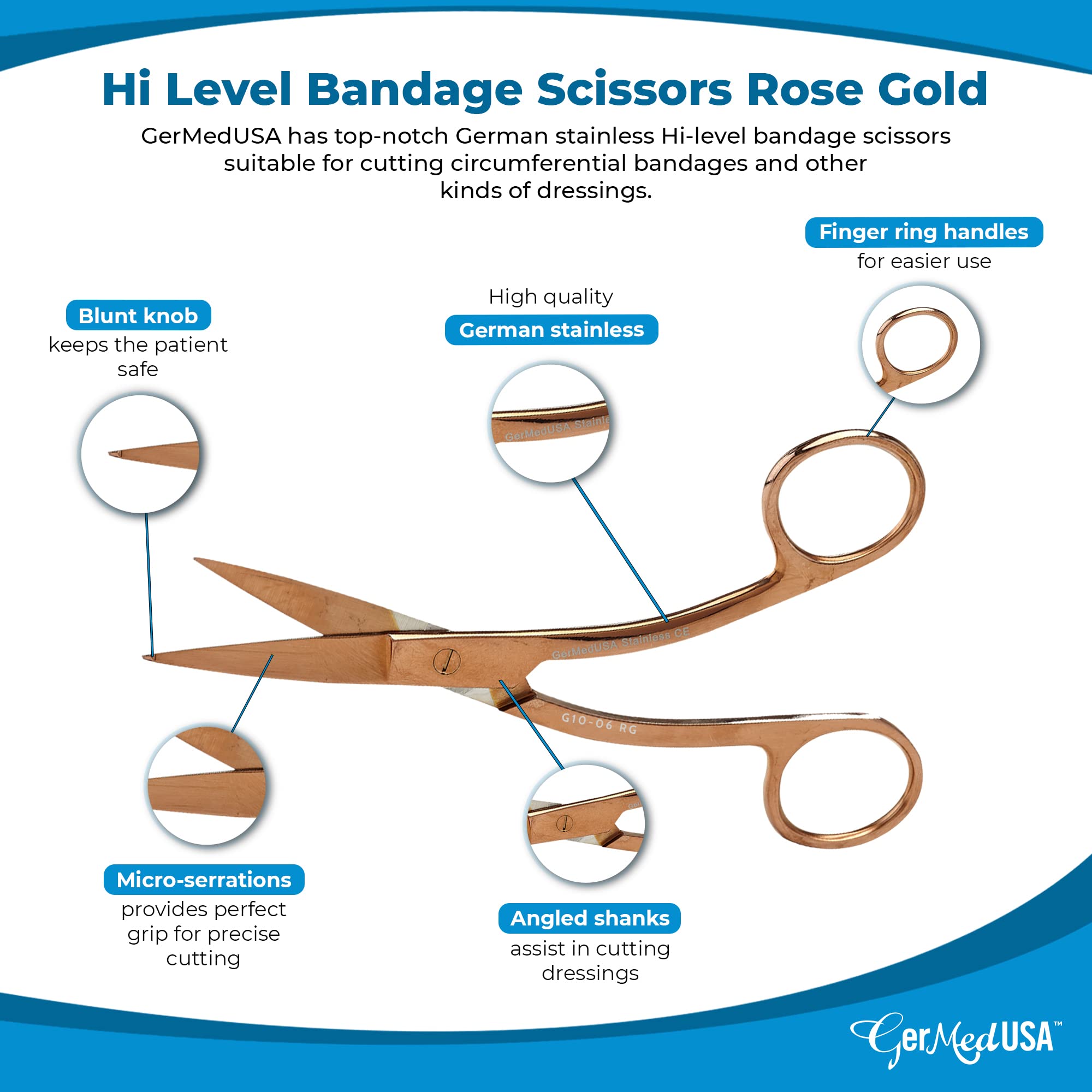 Hi Level Bandage Scissors 5.5