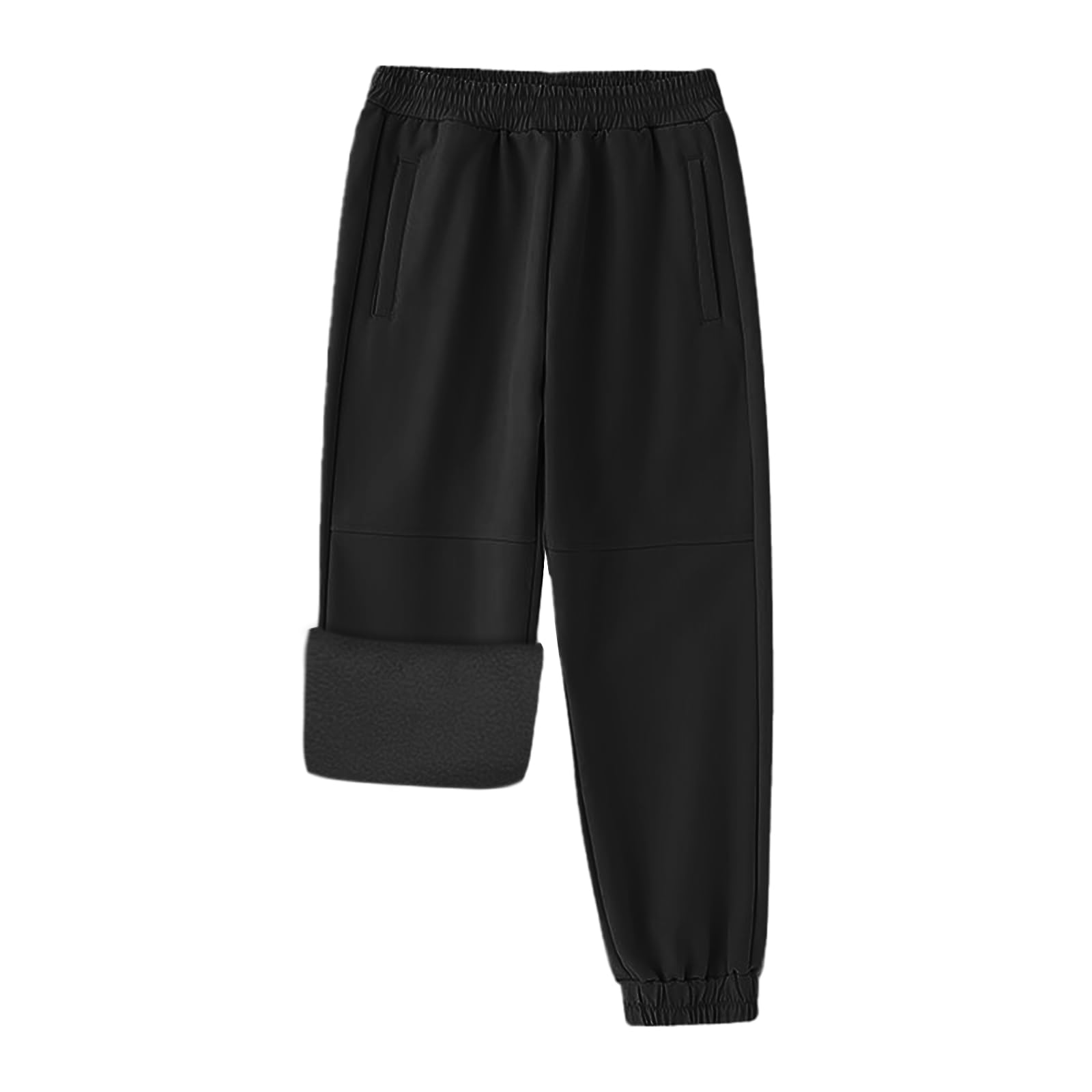 Waterproof Fleece Rain Pants for Kids - Warm & Dry Puddle Pants for Girls, Outdoor Play, Skiing & Winter Activities