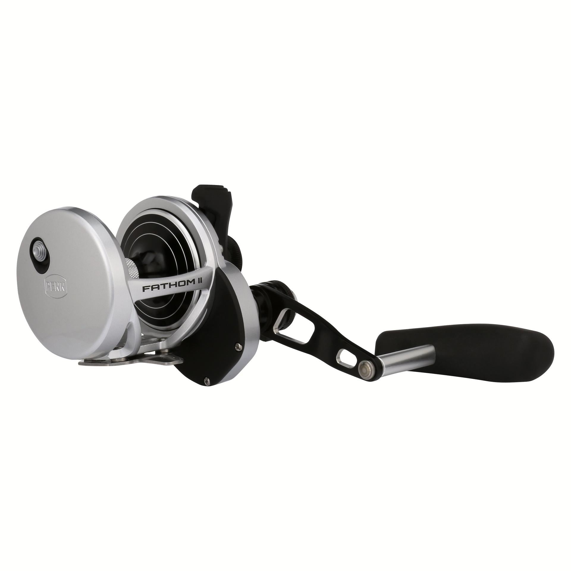PENN Fathom™ II Lever Drag 2-Speed Conventional Fishing Reel - Saltwater & Deep Sea Fishing Gear for Big Game Anglers