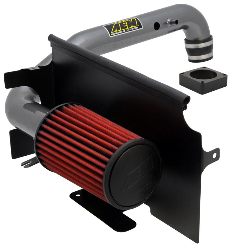 AEM Brute Force Intake System B.F.S for Jeep Wrangler 1997-2006 4.0L 6 Cylinder - High Performance Air Intake Upgrade for Off-Road & Street Driving