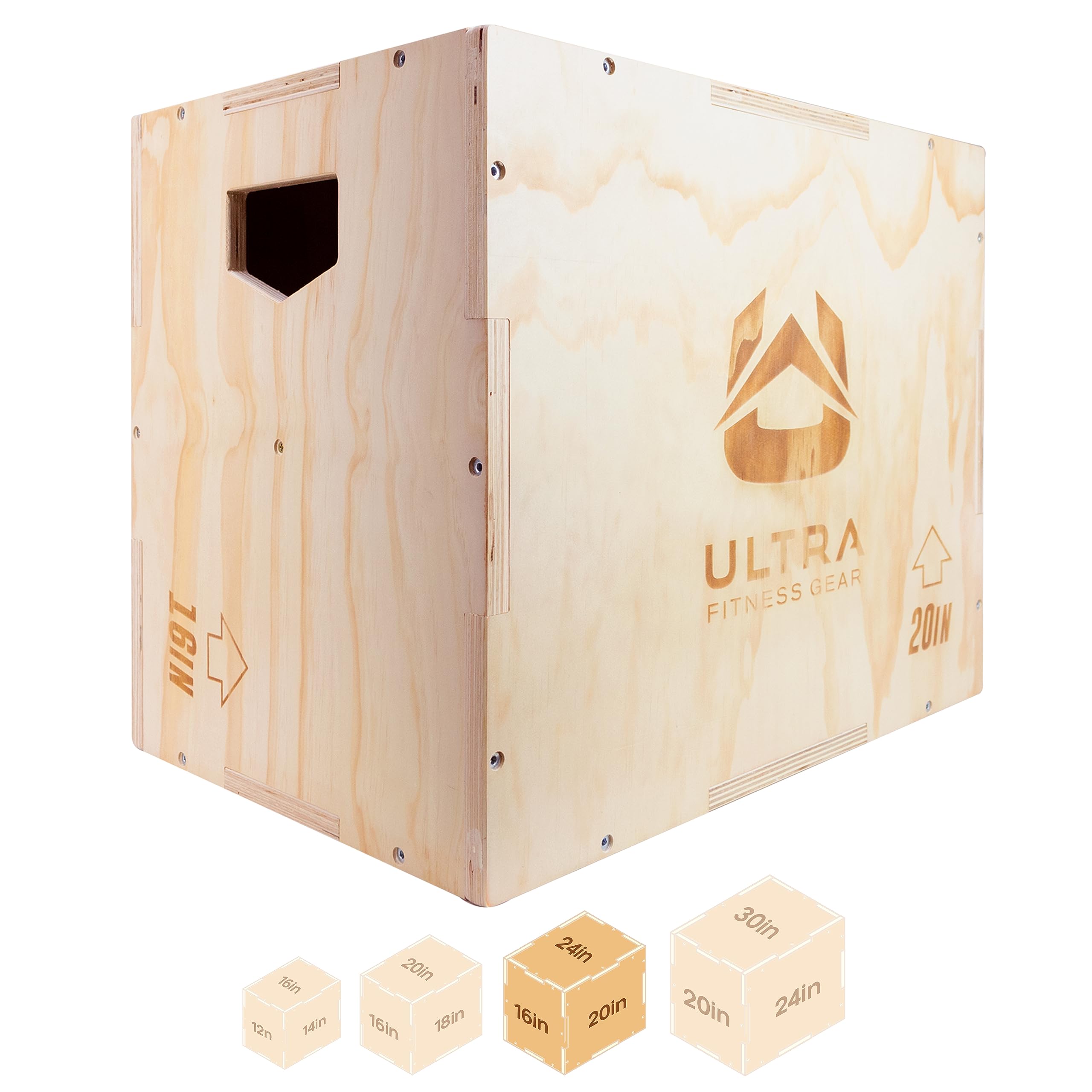 Wooden Plyo Box for Jump Training - 31