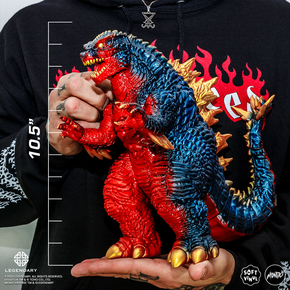 Godzilla x Kong: The New Empire Soft Vinyl Figure - Retro Titan Variant Collectible Toy for Movie Fans & Pop Culture Enthusiasts | Perfect for Display, Gifts & Anime Collections