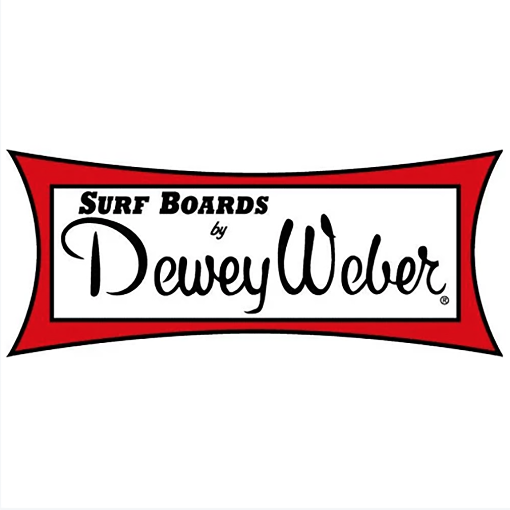 Dewey Weber Surfboards Classic Sticker - Premium Vinyl Decal for Surfboards, Skateboards, Laptops & Water Bottles - Perfect for Surfers, Skaters & Beach Lovers