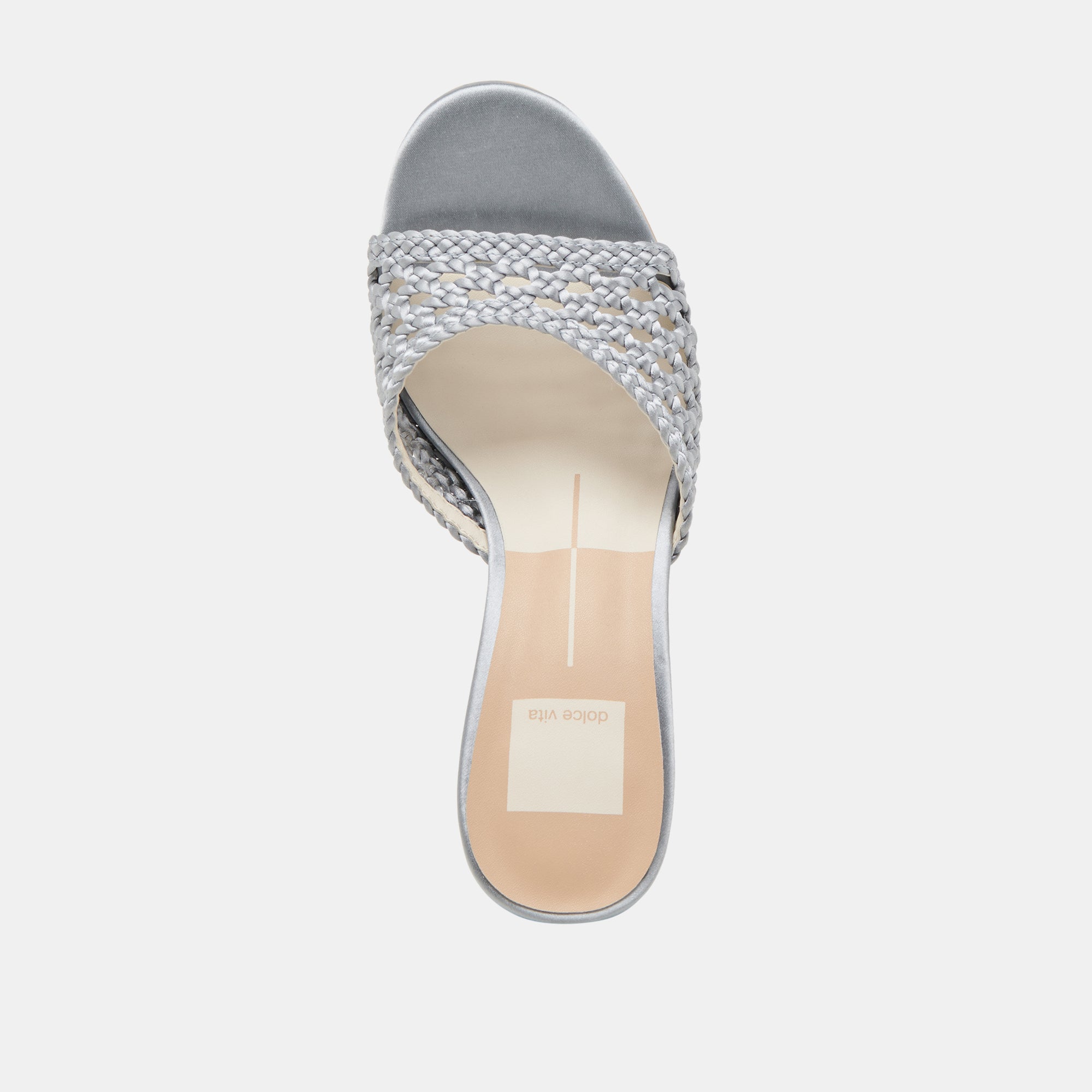 MARGOE Women's Light Blue Woven Satin High Heels - Elegant Dress Shoes for Weddings, Parties & Special Occasions