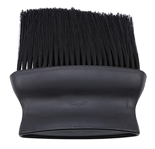 Soft Barber Neck Face Duster Brush for Hairdressing & Hair Cutting - Black Hair Accessories for Men & Women (1PC) | Perfect for Salon, Home Haircuts & Beard Grooming