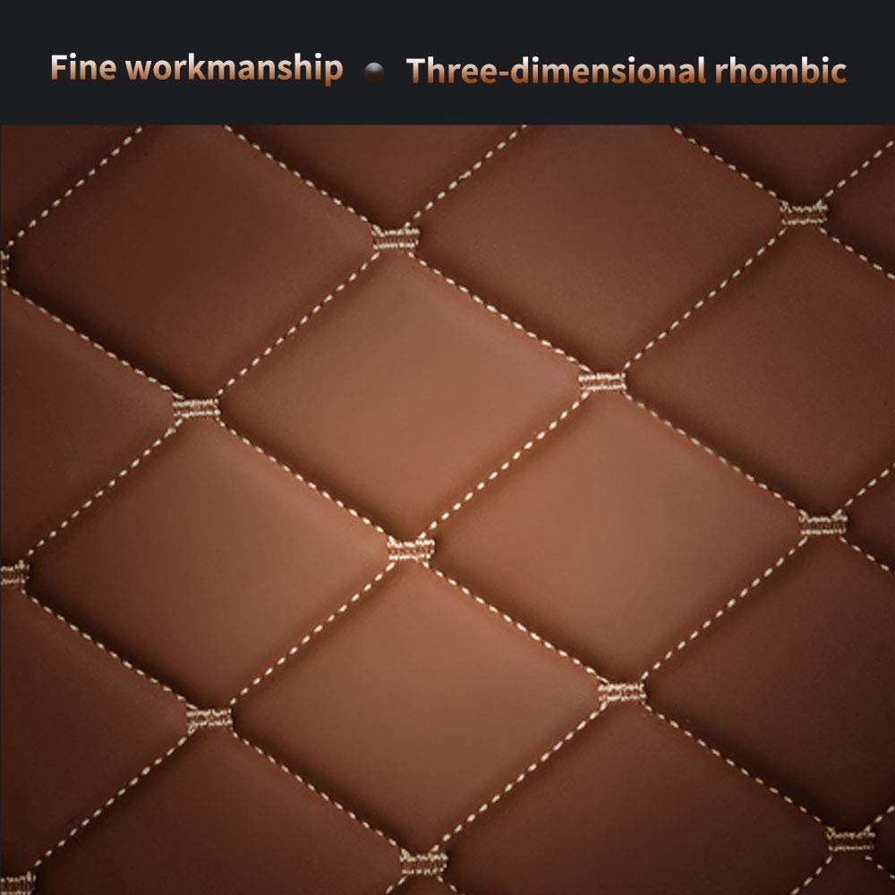 2016-2024 Camaro Custom Fit All-Weather Floor Mats - Full Coverage Non-Slip Leather Car Floor Liners (Black/Beige) for Ultimate Protection & Style - Perfect for Daily Commutes, Road Trips & Winter Driving